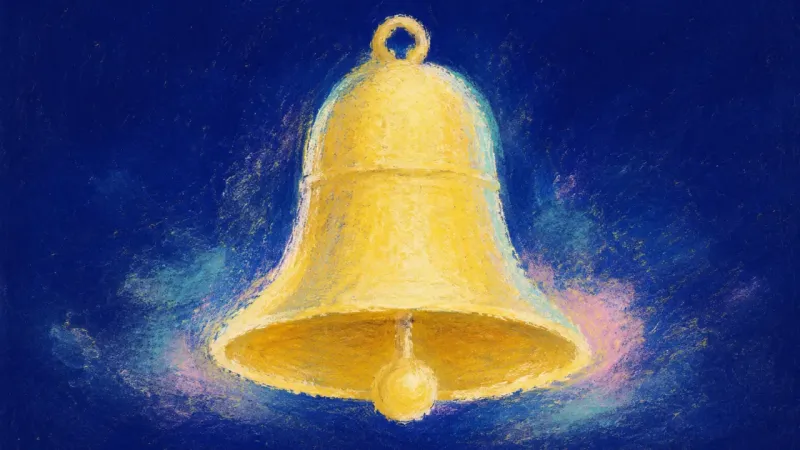 True Tone A restored bell with an open, balanced form, symbolizing grounded communication, self-trust, and a