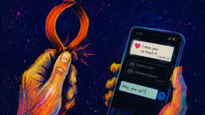 Warm in DMs, Cold in the Group Chat: From Screenshots to One Question
