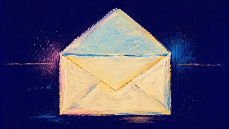 An open envelope restored to clean order, representing fair repayment, clear boundaries, and calmer