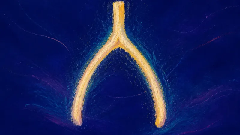 Restored Alignment A restored wishbone in balanced symmetry, representing a fair group choice made through clear standa