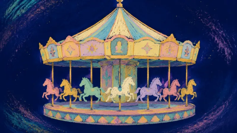 Open Circle A restored carousel represents self-trust, fair judgment, and belonging without surrendering||||