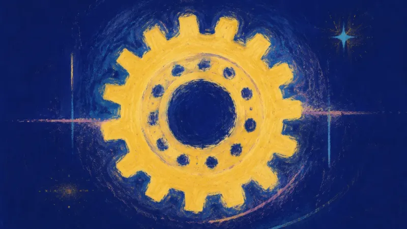 A restored gear with balanced spacing, symbolizing honest needs, mutual care, and steadier self-resT