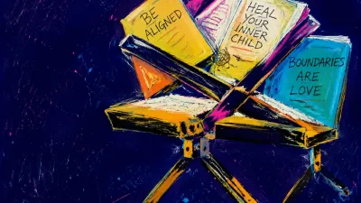At the Kitchen Table, One Sketchbook Interrupted the Self-Help Loop