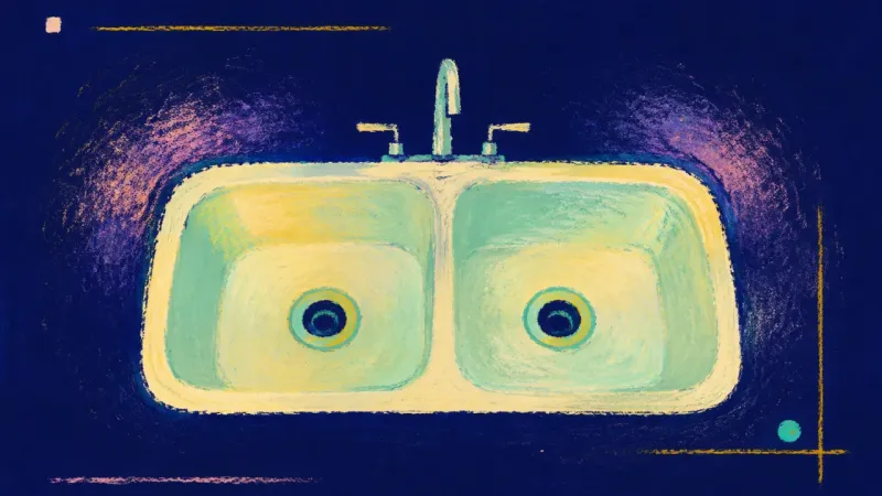 Reciprocity Restored A restored double sink with two equal basins represents direct requests, shared responsibility, and