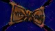 A WELCOME doormat cinched through its torn center, symbolizing the blame someone absorbs to preserve
