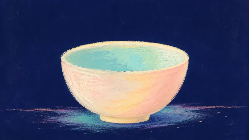 Open Vessel An open, balanced bowl representing honest family connection, self-respect, and room for difficult**