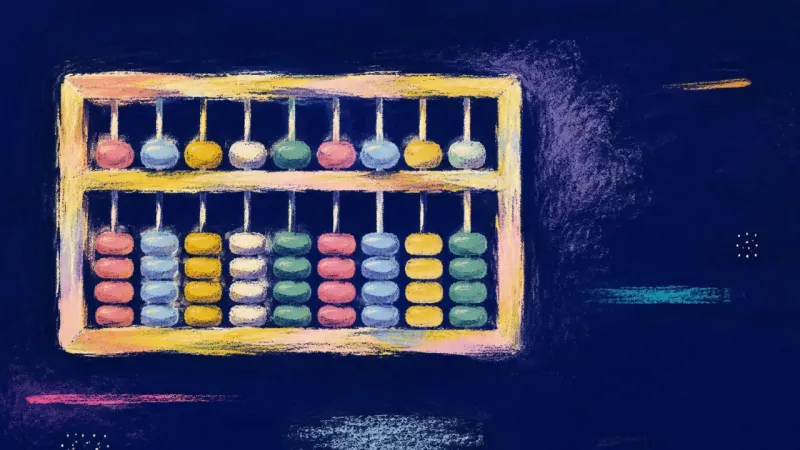 Reciprocity Restored A restored abacus with balanced rows, representing dependable friendship reshaped by honest limits,
