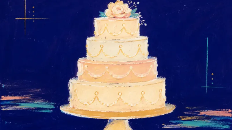 Tiers in Balance Wedding boundary guilt resolves as a tiered form regains clear divisions, balanced order, and room 