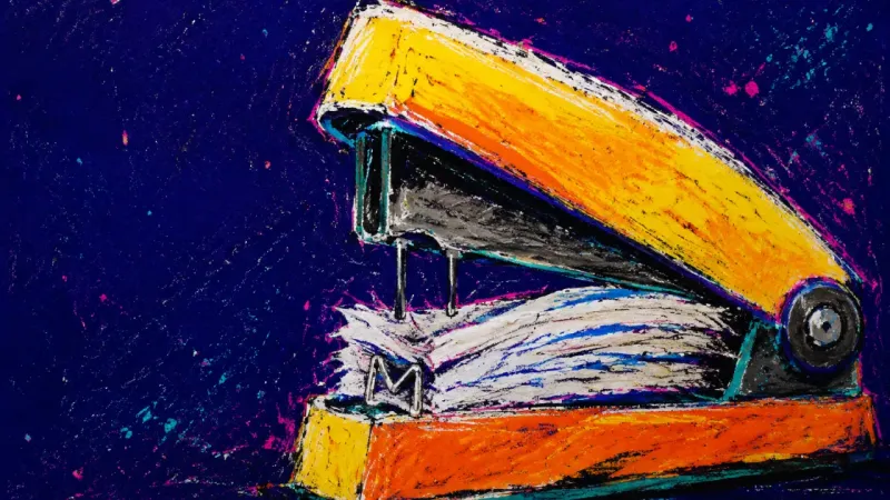 Capacity Jam A stapler crushed around an overfilled stack, symbolizing how an automatic yes overloads finite time