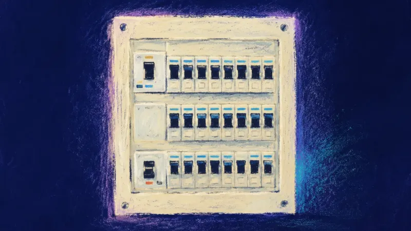 Capacity Restored A restored circuit breaker panel with clearly separated switches represents self-trust, healthy11:43