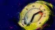 A damaged thermostat dial symbolizing suppressed anger and false calm in a close relationship.