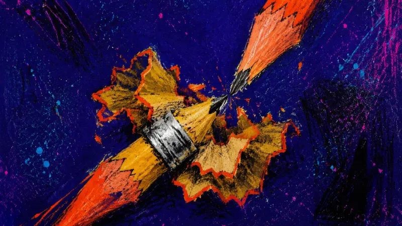 A pencil sharpened from both ends until its grip nearly disappears, symbolizing preparation that