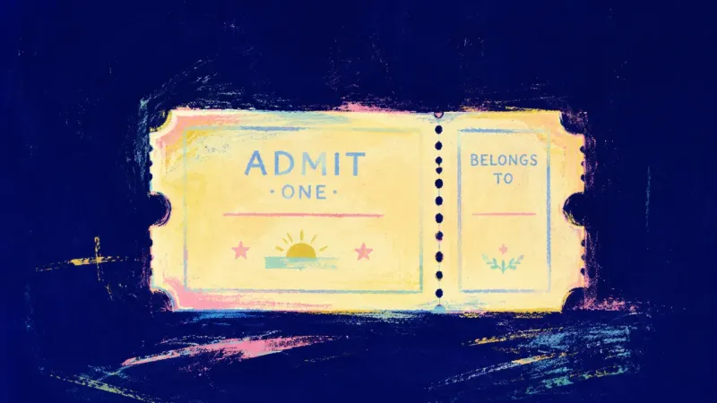 Permission in Motion A restored ticket represents a self-chosen path approached through grounded, practical experiments.