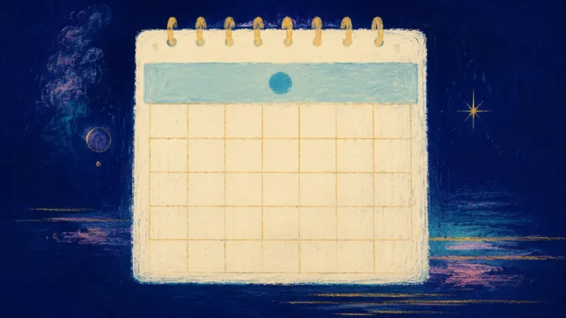 Shared Rhythm An orderly calendar represents shared accountability after control gives way to explicit ownership,