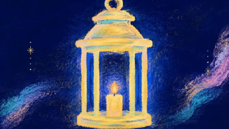Lantern Reclaimed A restored lantern with an open, balanced frame, representing self-trust built through quiet noting