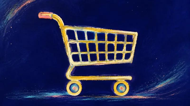 Reciprocity Restored A restored shopping cart with an orderly open grid, representing clear terms, protected time, and