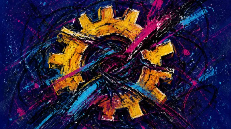 Jammed Momentum A jammed gear represents rushing commitment to quiet uncertainty before relationship compatibility2