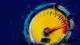 A dashboard gauge pushed beyond its limit, symbolizing the emptiness of success and pressure to seek