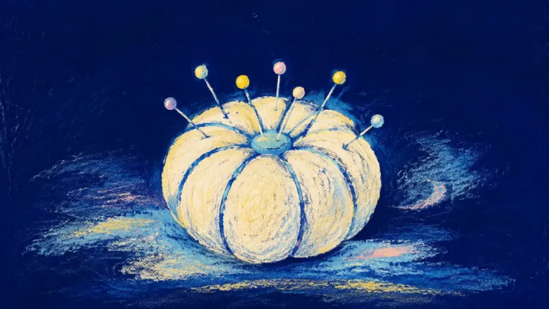 Ownership Restored A restored pincushion with balanced divisions and an unbroken outline, symbolizing care freed from7f