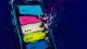 The Missing Sentence A smartphone crowded with tangled message fragments, symbolizing the urge to reconstruct a betrayal.