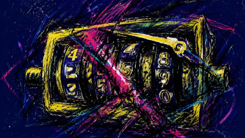 The Jammed Measure A jammed odometer representing study streaks that record repeated effort while leaving the learner
