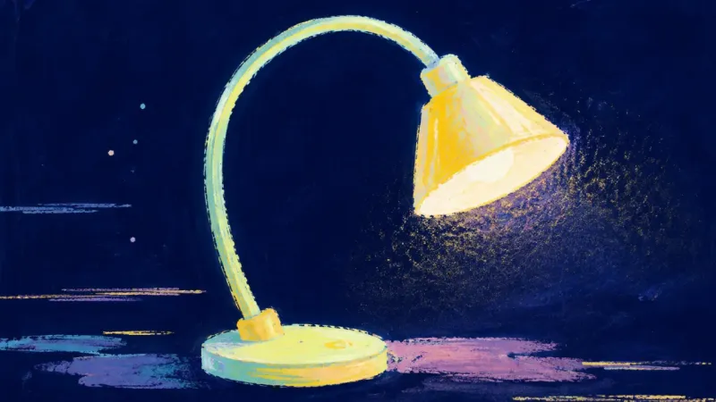 A restored desk lamp represents sustainable work, clearer expectations, and self-trust beyond-­-?
