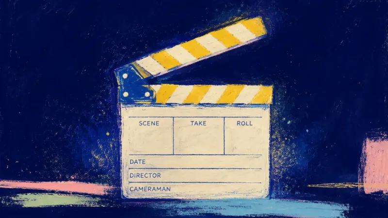 A restored clapperboard with clear divisions, representing spiritual bypassing resolved throughd