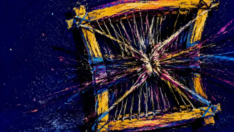 Loom Under Strain A deformed loom bound by tangled lines, representing exhaustion, weak boundaries, and recovery delay