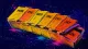 The Impossible Week A weekly pill organizer with seven lids crushed into one jammed strip, symbolizing a routine loaded