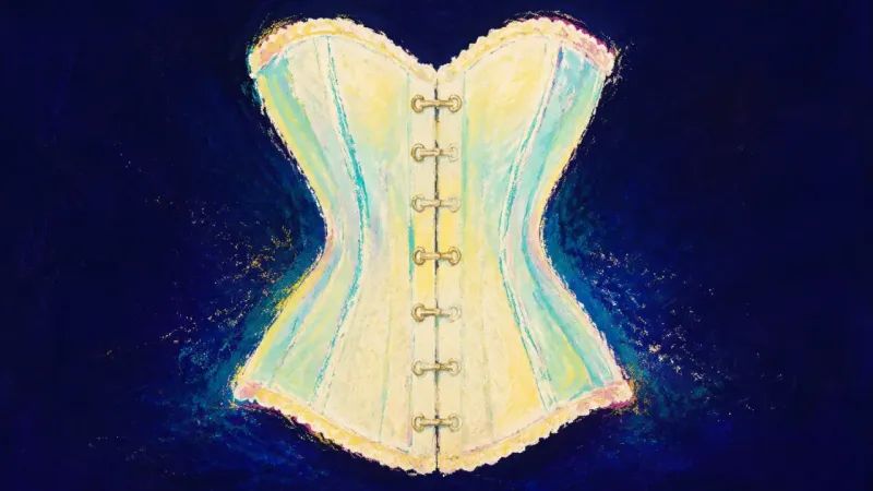 A Standard Reclaimed A released corset regains a balanced outline, representing self-trust, caring boundaries, and freed