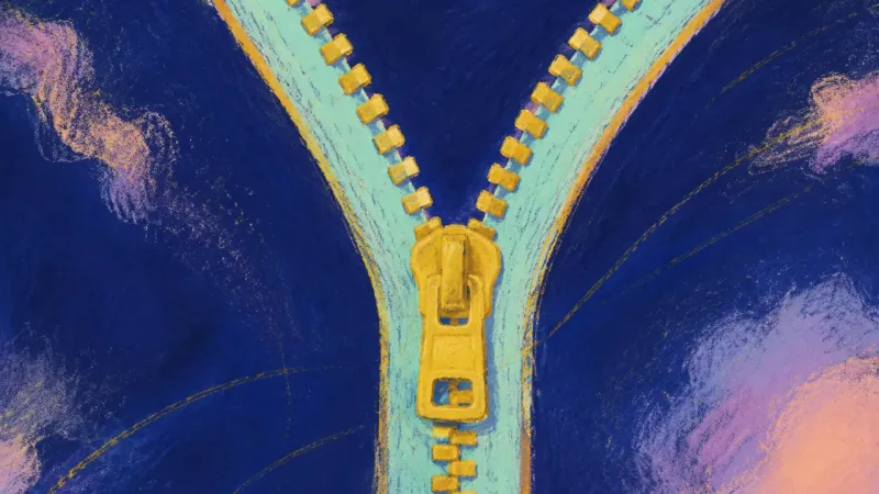A Workable Flow A restored zipper with evenly aligned teeth, representing a reviewable academic choice grounded inSt