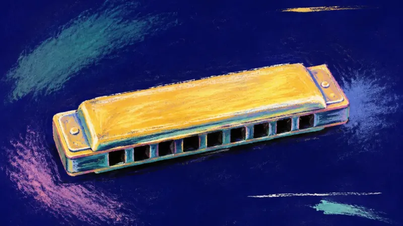 Breath Returns An orderly harmonica with evenly opened chambers, symbolizing self-respect and steadier belonging