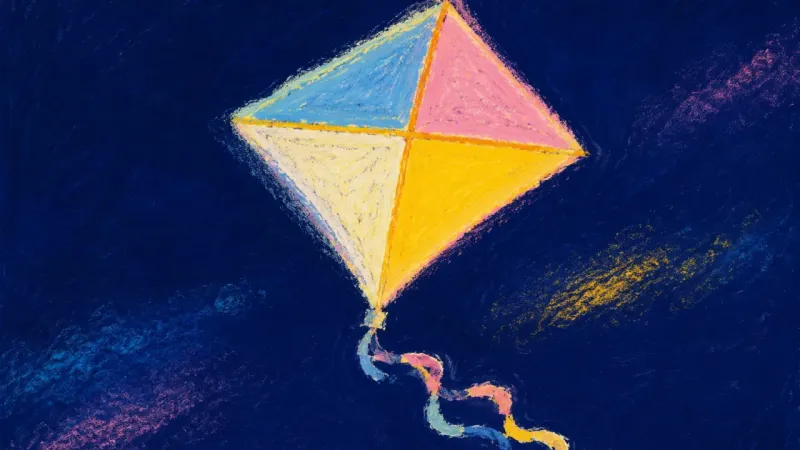 Restored Direction A restored kite with an open tail, representing steady self-respect after releasing one-sided�