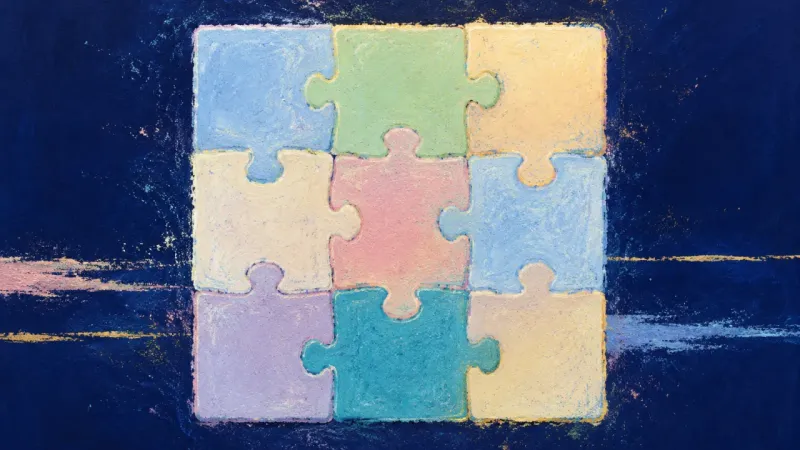 The Whole Reassembled A reassembled jigsaw puzzle represents grounded clarity after testing a new path without abandoning