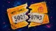 A split gift card symbolizing the brief relief and growing pressure of stress-spending.