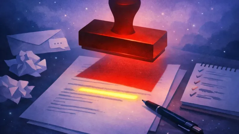 I Rewrote the Slack Message All Night—Then Asked for a Rubric Instead