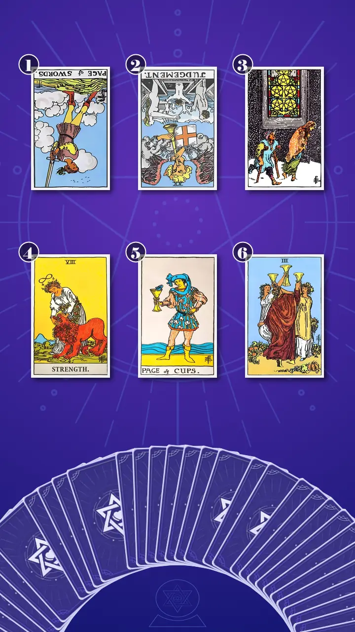 Tarot Card Spread:Transformation Path Grid (6) · Context Edition Tarot Card Spread:Transformation Path Grid (6) · Context Edition