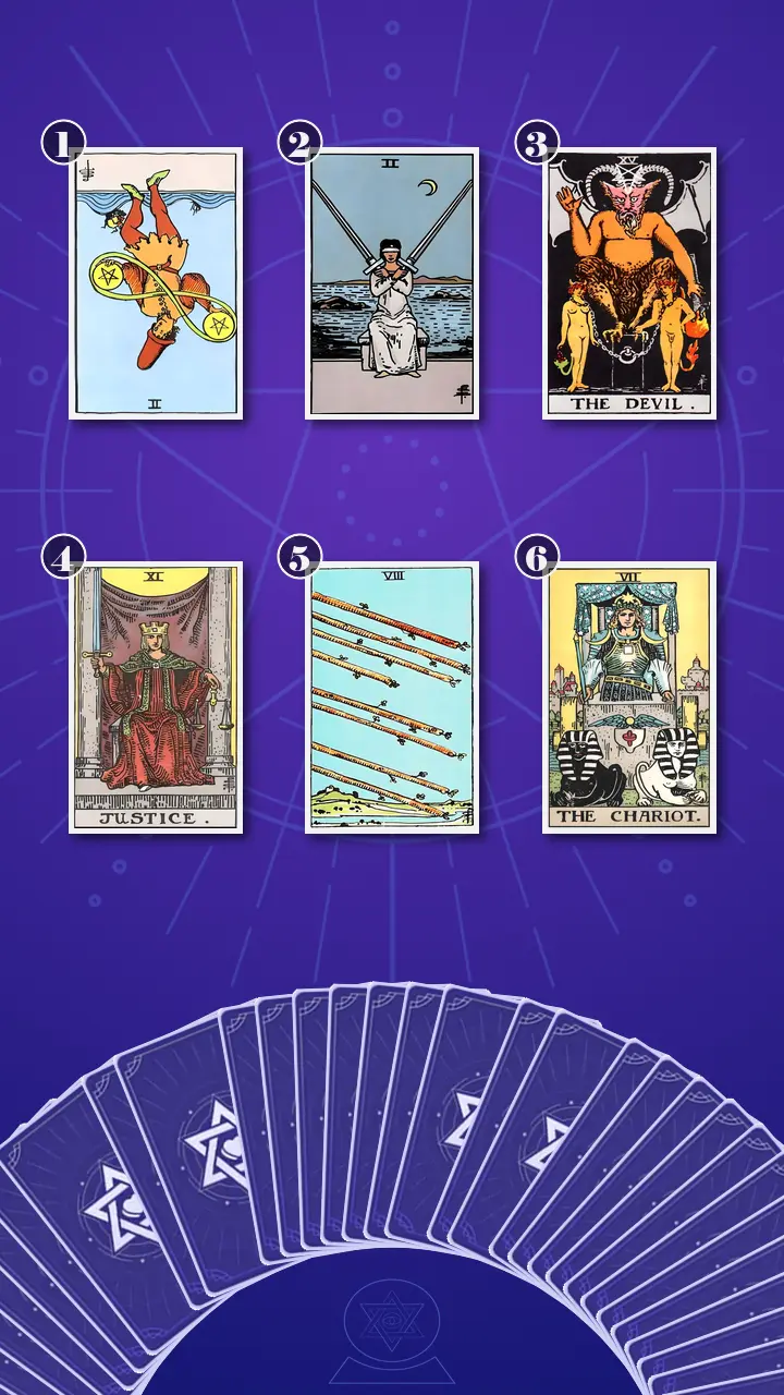 Tarot Card Spread:Transformation Path Grid (6) · Context Edition Tarot Card Spread:Transformation Path Grid (6) · Context Edition