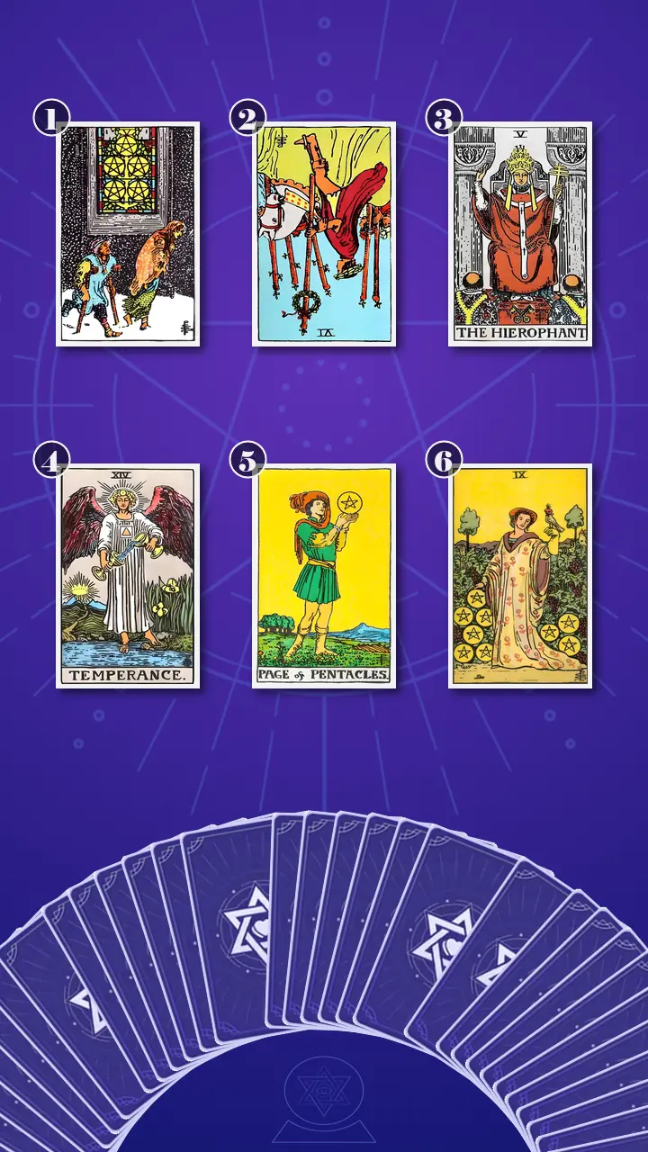 Tarot Card Spread:Transformation Path Grid (6) · Context Edition Tarot Card Spread:Transformation Path Grid (6) · Context Edition