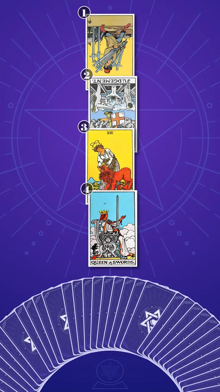 Tarot Card Spread:Four-Layer Insight Ladder · Context Edition Tarot Card Spread:Four-Layer Insight Ladder · Context Edition