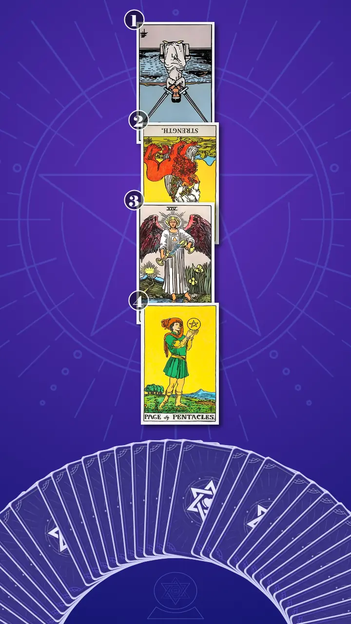 Tarot Card Spread:Four-Layer Insight Ladder · Context Edition Tarot Card Spread:Four-Layer Insight Ladder · Context Edition