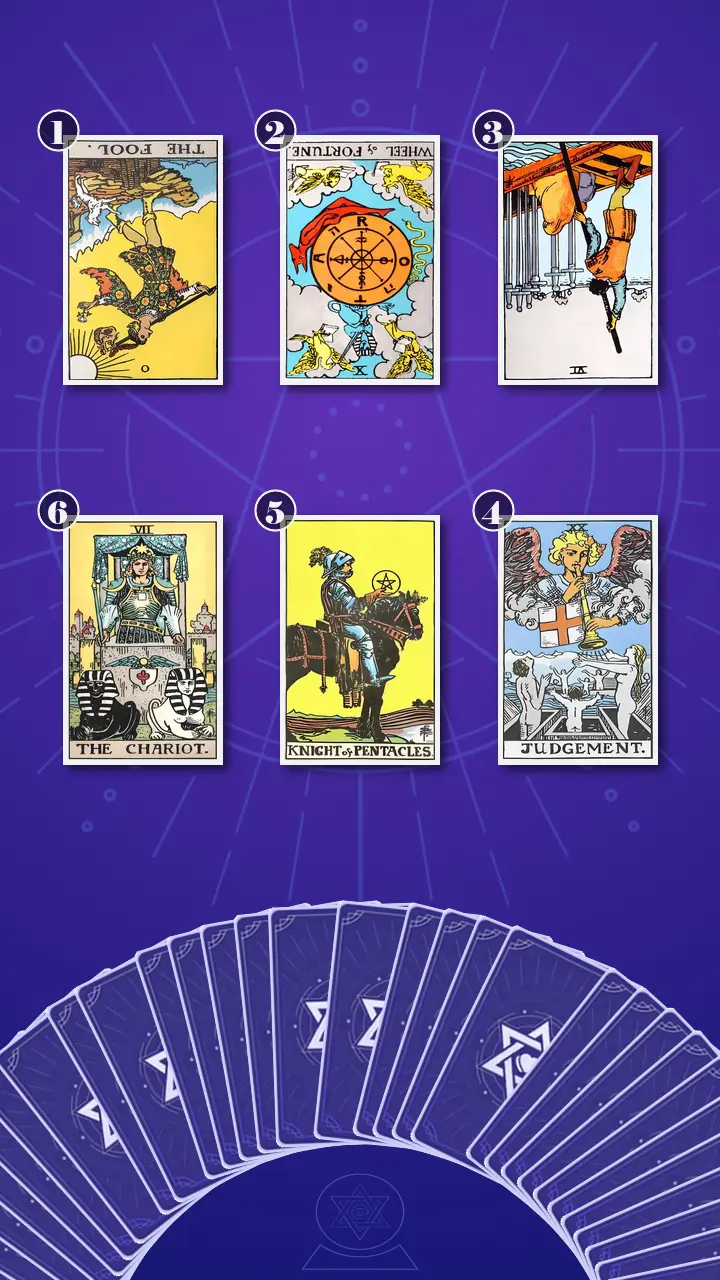 Tarot Card Spread:Transformation Path Grid · Context Edition