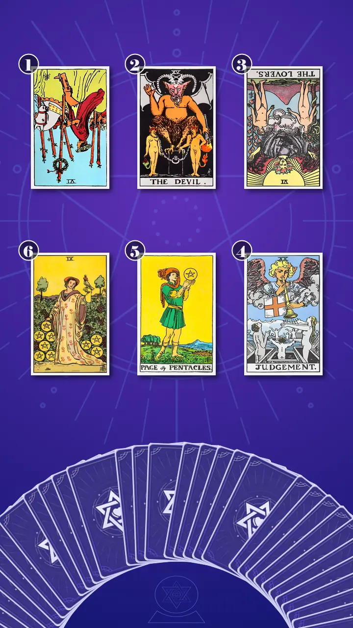 Tarot Card Spread:Transformation Path Grid · Context Edition