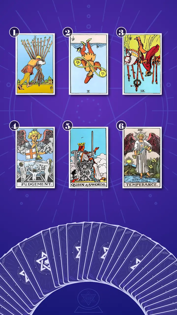 Tarot Card Spread:Transformation Path Grid · Context Edition