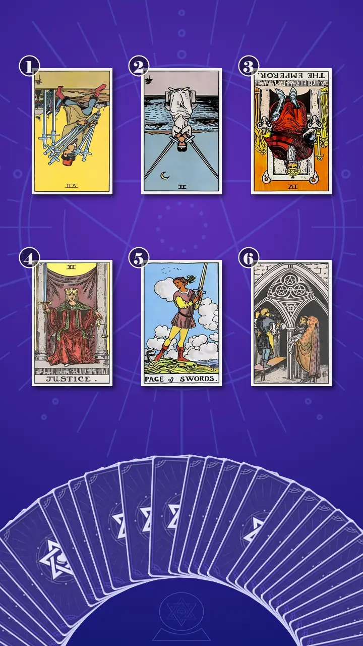 Tarot Card Spread:Transformation Path Grid (6) · Context Edition Tarot Card Spread:Transformation Path Grid (6) · Context Edition