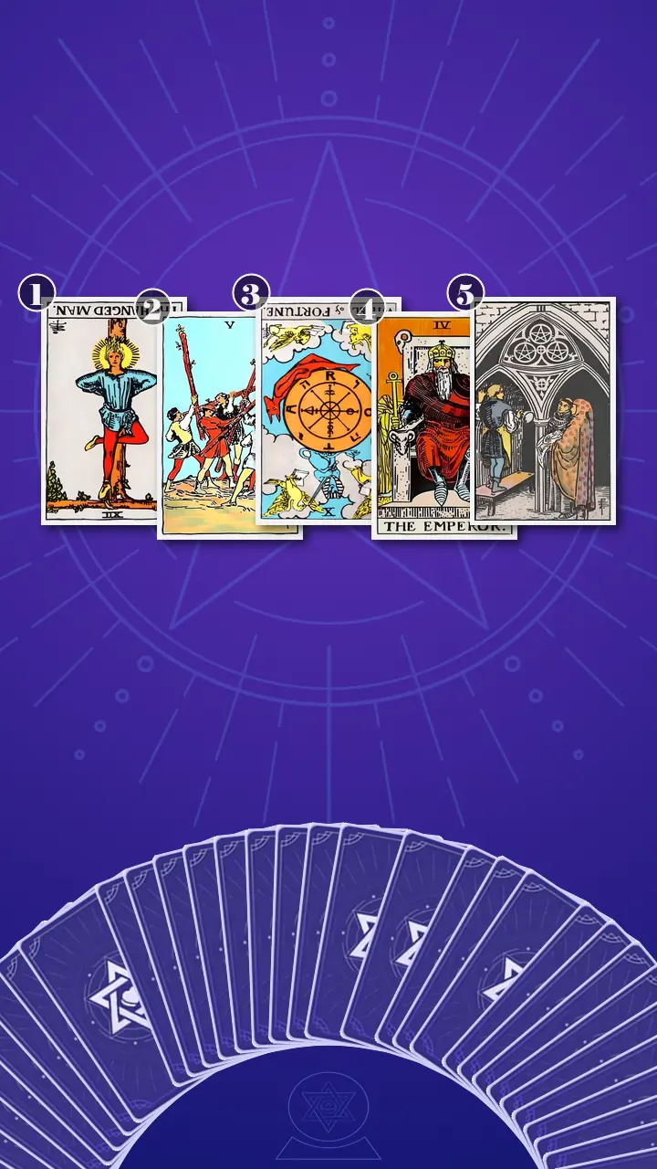 Tarot Card Spread:Problem-Solution Spread · Context Edition