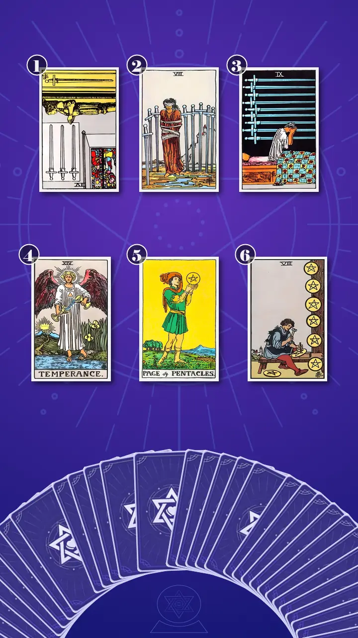 Tarot Card Spread:Transformation Path Grid (6) · Context Edition Tarot Card Spread:Transformation Path Grid (6) · Context Edition