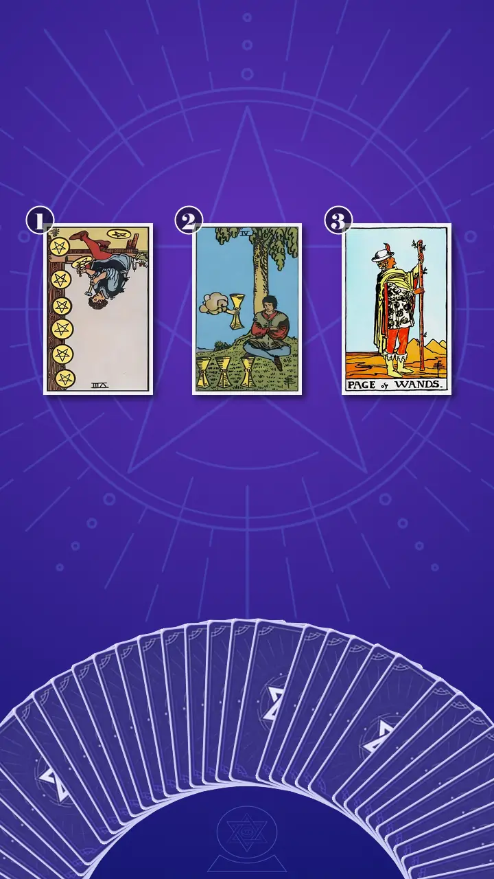 Tarot Card Spread:Problem-Cause-Solution Tarot Card Spread:Problem-Cause-Solution
