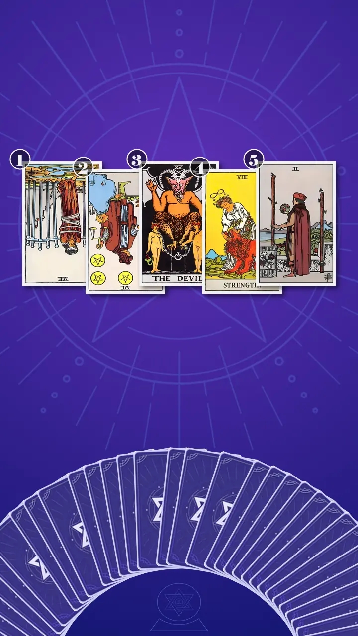 Tarot Card Spread:The Shadow Spread · Context Edition