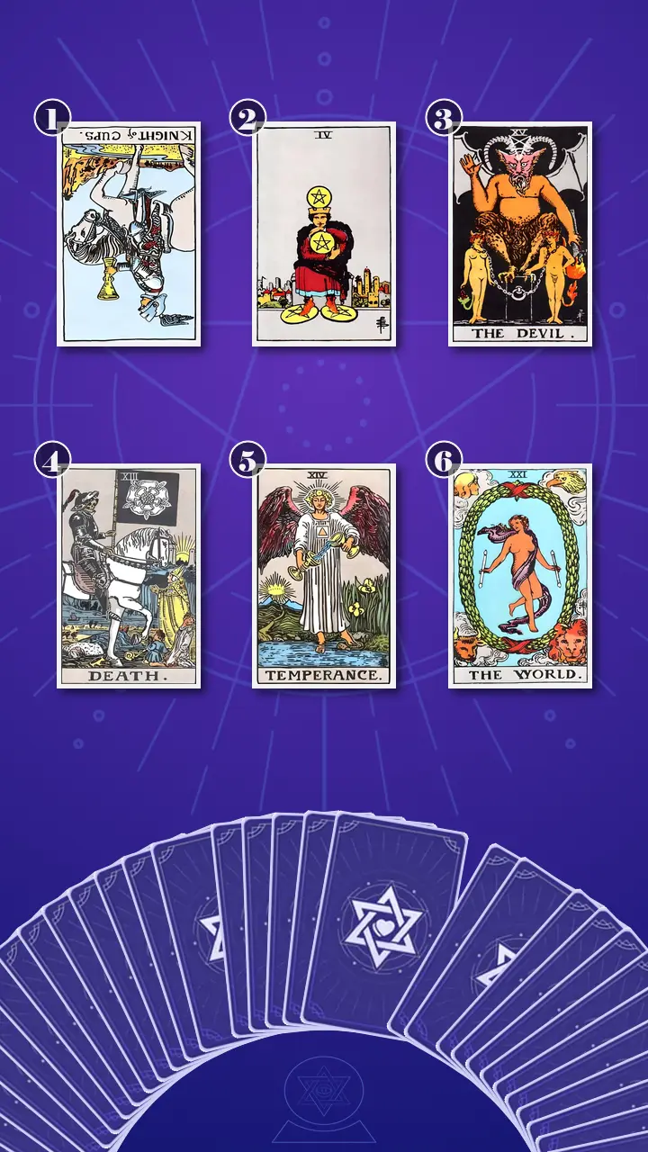 Tarot Card Spread:Transformation Path Grid · Context Edition